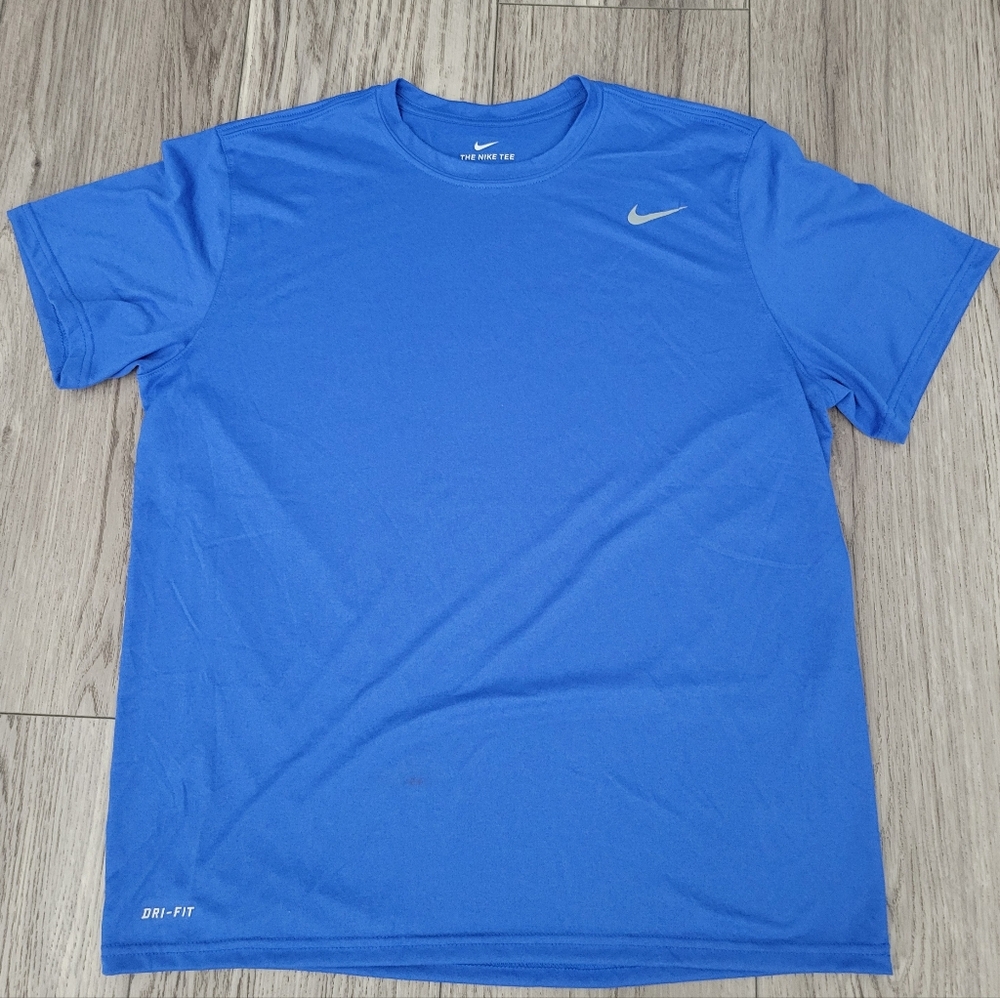 Nike Dri-Fit Men's Royal Blue Short Sleeve Tee